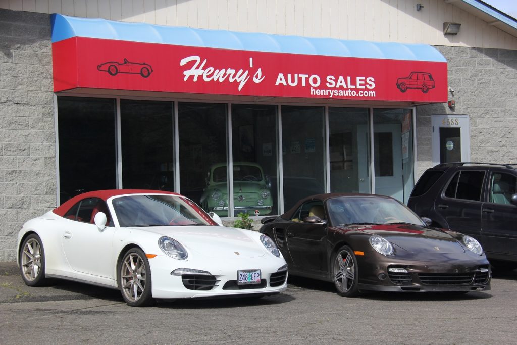 Porsches & Spring Time Henry's Auto Foreign Auto Service and Sales